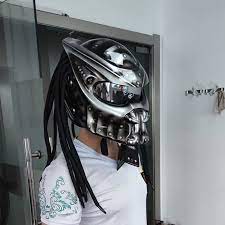 Wir haben tipp uns der. Motorrad Predator Helm Flexible Streifen Beleuchtung Vollen Gesicht Dot Hohe Qualitat Casco Moto Depredador Bunte Objektiv Helmets Aliexpress