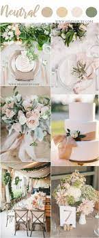 Wedding Color Trends 2021 45 Neutral Spring Wedding Color Ideas Champagne Wedding Colors March Wedding Colors Spring Wedding Colors