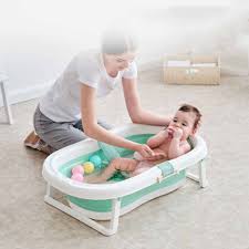 Taizhou beihao baby products co., ltd. Folding Baby Bath Tub Portable Baby Shower Tubs With Non Slip Cushion Eco Friendly Newborn Bathtub Safe Adjustable Kids Bathtub Baby Tubs Aliexpress