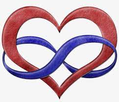 Sketches and lines where make. Polyamory Pride Infinity Heart Symbol In Pride Flag Polyamory Sign Transparent Png 1332x1075 Free Download On Nicepng