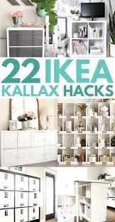 Ikea Kallax Ideas To Transform The Look Of Your Home On A Budget Ikea Kallax Hack Kallax Ikea Ikea Hack Storage