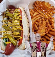 THIS JUST IN! All Chicago Doggies Vatican approved! 🌭🌭🌭