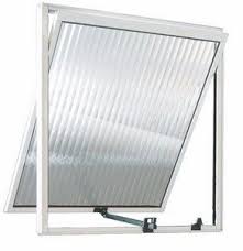 Janela Basculante De Aluminio 1 Vitro 60x60 Com Vidro Canelado Janela De Aluminio Janelas Basculante De Aluminio