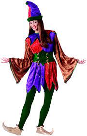 Funny Jester Halloween Costume Be The Joking Court Jester At Merlin S Court Or Clown Around Th Female Jester Costume Jester Costume Clown Halloween Costumes