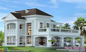 Colonial house plans generally take the form of a simple rectangle, with emphasis on the entryway. Modern Colonial Style House In Kerala Best Home Style Inspiration
