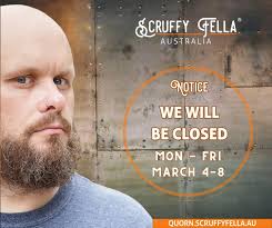 Quorn shop closed for break and restocking before public holidays