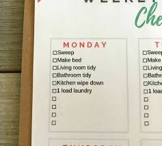 If you're looking for ways to keep your car in pristine condition with minimal effort, you've come to the right place. Weekly Cleaning Checklist No More Haphazard Cleaning Love Our Real Life