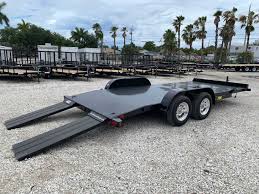The frames operate in unison but separate from one another. Big Tex 7x20 Steel Deck Car Trailer 70dm 20 All American Trailer Company