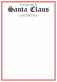 Find & download free graphic resources for letterhead. Template Santa Claus Letterhead Google Search