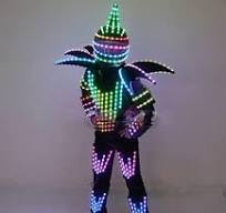 Amazon.com: LED Robot Suit Stage Luminous Clothing Dance ...