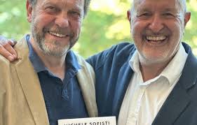 Daniel Strom with old friend Michele Sofisti