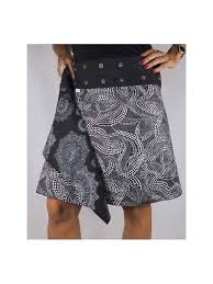 Livraison en 24h chrono et retours gratuits. Pacap Jupe Coton Reversible Noire Et Blanche Imprime Mandala Et Pois Longueur Jupe Courte Mini Longueur Jupe Pacap Jupe Courte 38 Cm
