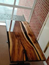 I Have Here A Dining Table Made Of Walnut Wood Completely Covered In Epoxy Resin Dining Furniture Makeover Outdoor Dining Furniture Rustic Dining Furniture