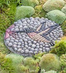 Decorative Stepping Stone Hummingbird Decorative Stepping Stones Garden Stepping Stones Stepping Stones Diy