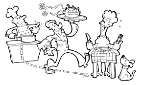 And you can freely use images for your personal blog! Restaurant Waiter Coloring Page Free Image On Pixabay