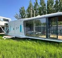 Modern 40 FT Prefab Living Space Capsule Prefabricated House ...