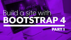 Build a website with Bootstrap 4 - Part 1: The setup - YouTube