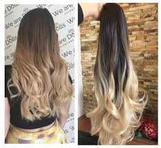 Even better, add peppermint oil to the mix— animal research has found that this essential oil can actually increase the number of hair follicles when applied topically. Amazon Com Thick Full Head Ombre Loose Curls Wavy Curly Clip In Hair Extensions 6pcs Pack Col Dark Brown To Sandy Blonde Beauty