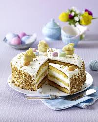 Rubli Torte Mit Zitronencreme Rezept Lecker Rezept Osterkuchen Einfacher Nachtisch Osterkuchen Rezepte