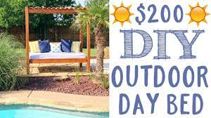 The frame is versatile and be modified or customized to your own liking. Diy Outdoor Day Bed For About 200 Shanty 2 Chic