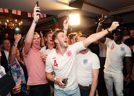 England's martin peters (left) celebrates scoring his team's second goal with teammates geoff hurst gary lineker once said: An Anthem To England Football And English Defeatedness The New Yorker