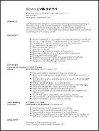 You may be able to work at a bank, credit card company, or retail store. Free Professional Banking Resume Example Resume Now