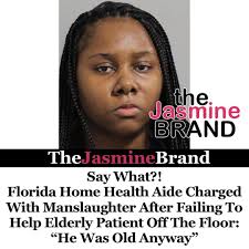 Tragic news! People reports that Beatrice Taylor, a 25-year-old home health  aide, was arrested and charged with aggravated manslaughter after the death  of an 86-year-old male patient under her care in Winter