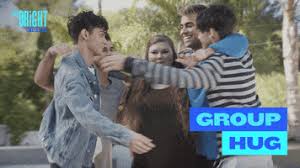 498 x 278 animatedgif 1479 кб. Group Hug Love By Dobre Brothers Bright Fight Gif Library