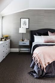 Even the smallest, most inexpensive (or free) changes can have a big impact and give the space a whole new feel. Grasscloth Wallpaper Looks Textured And Adds Warmth From Pinterest Master Bedroom Wallpaper Bedroom Wallpaper Accent Wall Home Bedroom