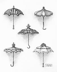 Pin By Viana Blum On Vintage Antique Parasols Fans I Complete Umbrella Tattoo Vintage Tattoo Victorian Tattoo