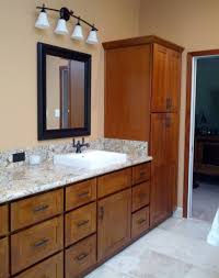 honey oak shaker kitchen cabinets photo