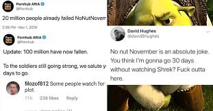 On november 3rd, 2011, urban dictionary user bicboi6969696969 submitted an entry for no nut november, defining it as a challenge in which an . 29 Of The Funniest No Nut November Memes We Suddenly Had Plenty Of Free Time To Find