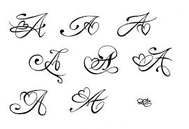First Initial Tattoo But Obviously Not An A I Just Love The Heart In The Letter Initial Tattoo Tattoo Lettering Tattoo For Boyfriend