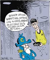 Strange Brew By John Deering For April 21 2018 Gocomics Com Star Trek Funny Funny Meme Pictures Funny Cartoons