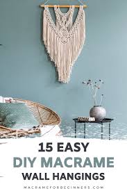 Greatbigcanvas.com has been visited by 10k+ users in the past month 15 Diy Easy Macrame Wall Hangings For Beginners Macrame For Beginners