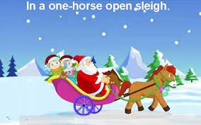 A day or two ago the story i must tell i went out on the snow and on my back i fell; Song Jingle Bells English Through Drama