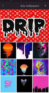 Dripping fonts and dripping styled fonts can create a variety of different effects on a project, such as graffiti styles, gothic themes, and many other finishes. Cool Drip Wallpapers For Android Apk Download