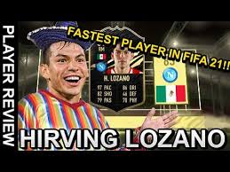Join the discussion or compare with others! Fastest Player In Fifa 21 Insane Sif 85 Hirving Chucky Lozano Player Review Fifa Ultimate Team Youtube
