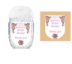 Not every bride is into sipping mimosas while publicly opening gifts—and that's perfectly okay. Baby Shower Covid Printable Bridal Shower Corona Hand Sanitizer Label Instant Download Lb12 Gold Wedding Hand Sanitizer Label Template Paper Party Supplies Stickers Labels Tags Efp Osteology Org