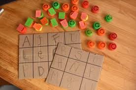 Cuadernillos de la serie lógico matemática. Bingo De Letras Manualidades Educativas Para Ninos