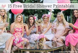 15 Free Printables For Hen Nights Bridal Showers Bridesmaid Brunch Awesome Bachelorette Party Free Bridal Shower Printables