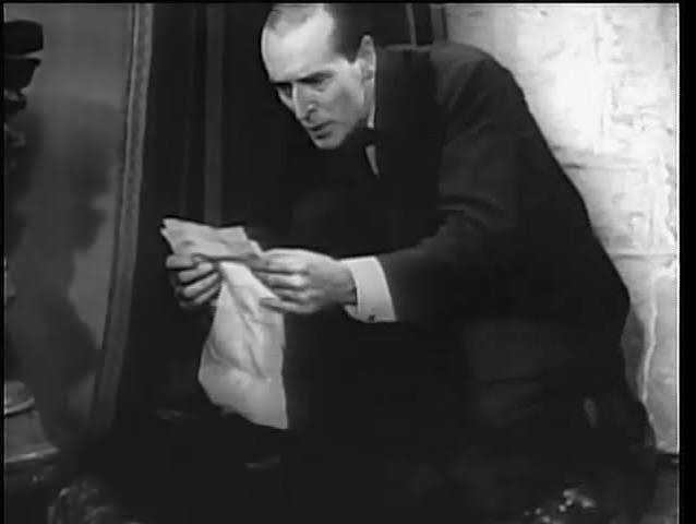 The Triumph of Sherlock Holmes (1935) | Silver in a Haystack