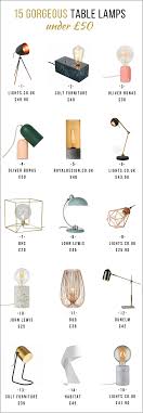 Each piece has been carefully crafted to reflect the light beautifully across your living room. 15 Affordable And Gorgeous Table Lamps Under 50