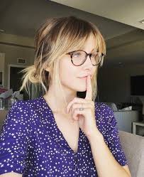 Bangs With Glasses Hairstyles Short Hair Styles Hair Styles Bangs And Glasses