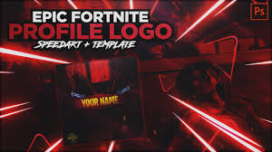 Details about custom fortnite youtube logos. Free Fortnite Profile Logo Avatar Template 3 Speedart Photoshop Youtube
