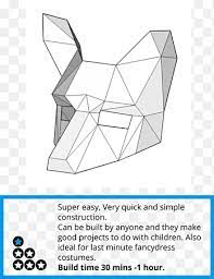 Reusable, washable and comfortable masks. 3d Animal Illustration Paper Lion Mask Template Low Poly Geometric Polygonal Template Angle Png Pngegg