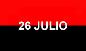 Bandera del 26 de julio. Bandera 26 Julio 26 Julio Bandera Julio