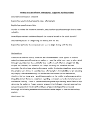 How did you collect and select them? How To Write An Effective Methodology For The English Language Nea Investigation New Aqa A Level Teaching Resources