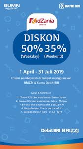 Diskon Tiket Kidzania Bri Juni 2019