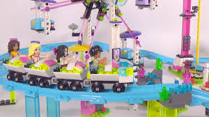Lego, the lego logo, the minifigure, duplo, legends of chima, ninjago, bionicle, mindstorms and mixels are trademarks and copyrights of the lego group. Lego Friends Amusement Park Roller Coaster Playset 41130 Toy Unboxing Lego Friends Lego Projects Playset